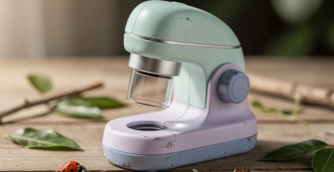 Microscope de poche pour enfants : éveil scientifique à portée de main