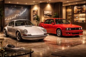 Investir dans l&rsquo;automobile : rentabilité des voitures de collection Porsche 911 et BMW M3 E30