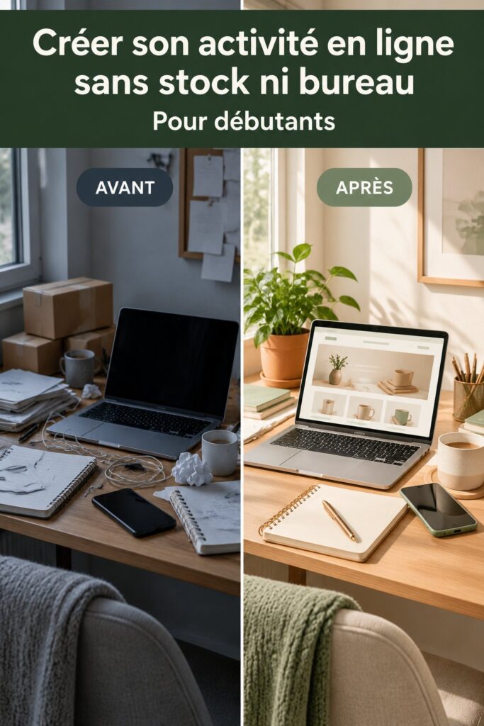 Créer une entreprise en ligne sans stock ni bureau : 29 idées