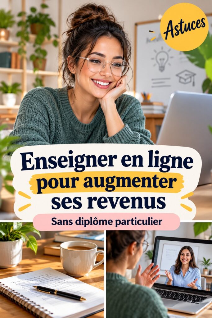 Enseigner en ligne pour augmenter ses revenus