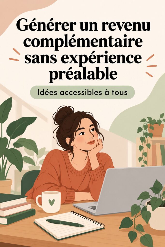 Générer un revenu complémentaire sans expérience préalable : 23 idées pratiques