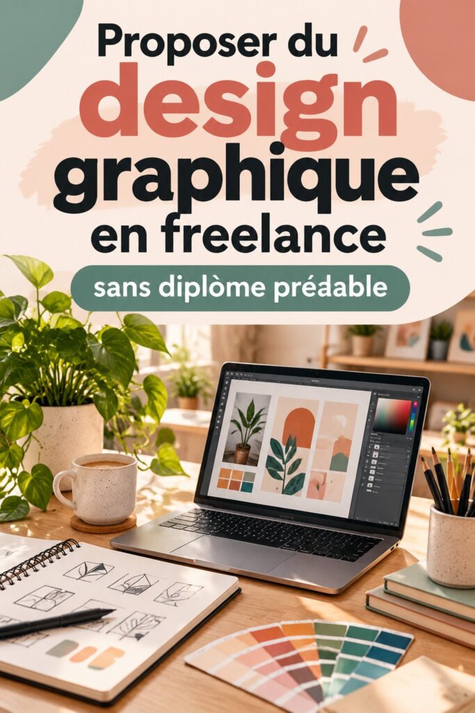 Proposer du design graphique en freelance : le guide complet